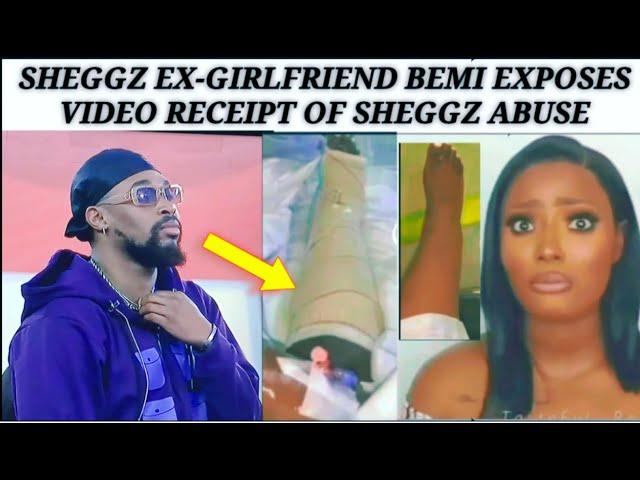 SHOCKING VIDEO RECEIPT OF HOW SHEGGZ ABUSED BEMI HIS EX-GIRLFRIEND EXPOSED BY BEMI #bbnaija2022