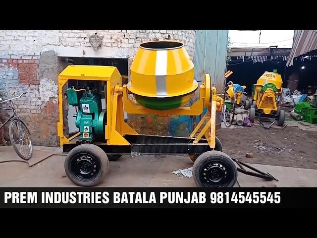 One bag capacity concrete mixer machine | Cement Mixer Machine