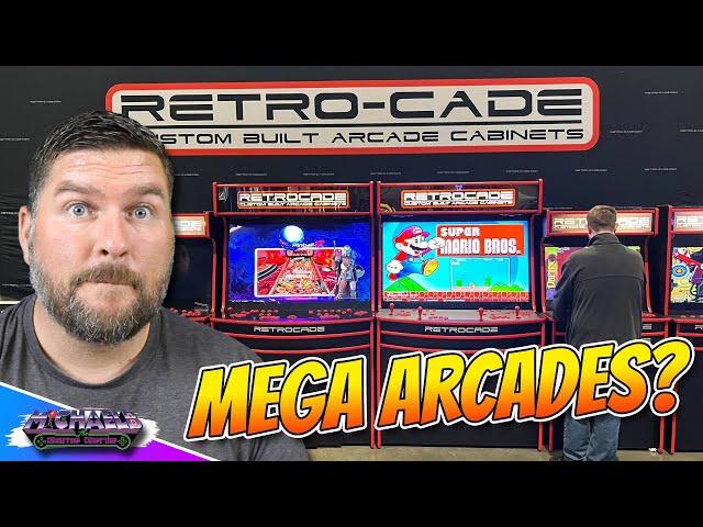 Retro-Cade Custom Built Arcade Cabinets! Do You Need A Mega Arcade?