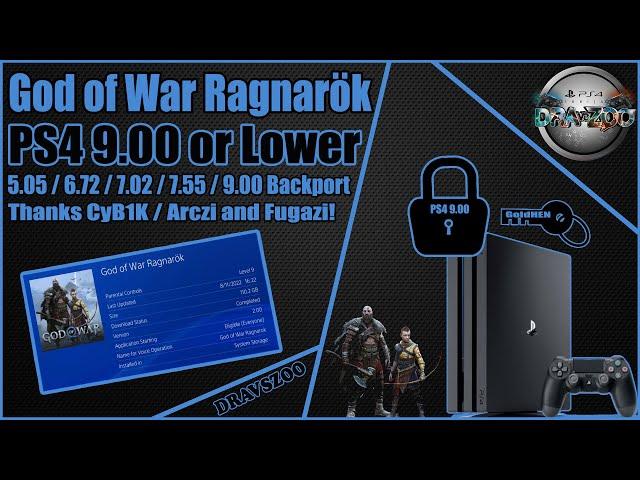 God of War Ragnarok v2.00 + DLC Backport by CyB1K PS4 9.00 or Lower! | Works perfectly TEST ️🪓