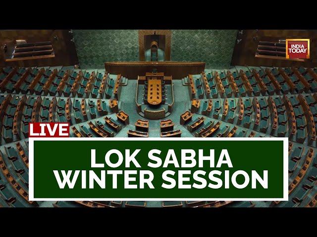 Lok Sabha LIVE: Parliament Winter Session 2023 LIVE | Winter Session Updates | Winter Session Update