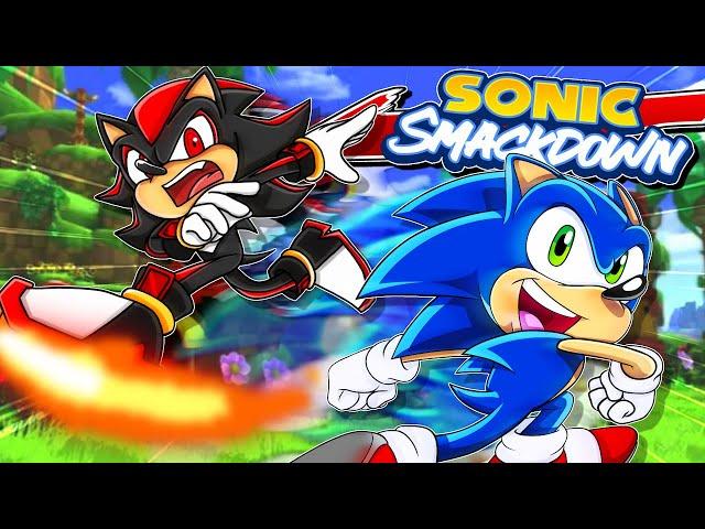  SHADOW VS SONIC!! - Sonic & Shadow Play "Sonic Smackdown"!