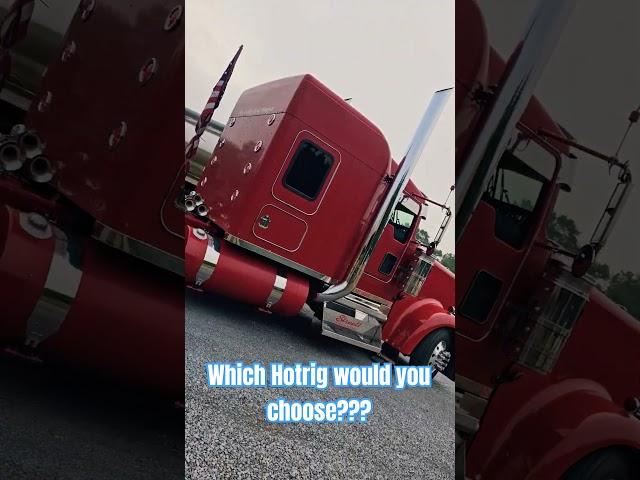 Which one would you pick?   #cabover #trucking #topshelf #largecars #oldschool #hotrig