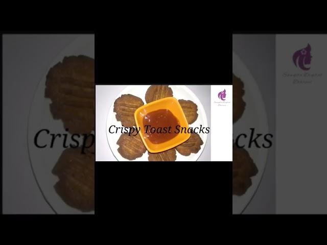 Crispy Toast Snacks | #snacks | #youtubeshorts | #viralshorts | #sangita digital diaries |