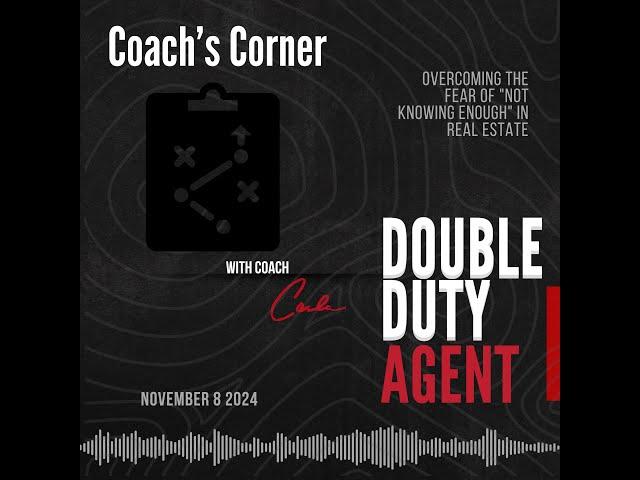 Coach’s Corner: Your 2025 Real Estate Roadmap: Goal Setting for Double Duty Agents