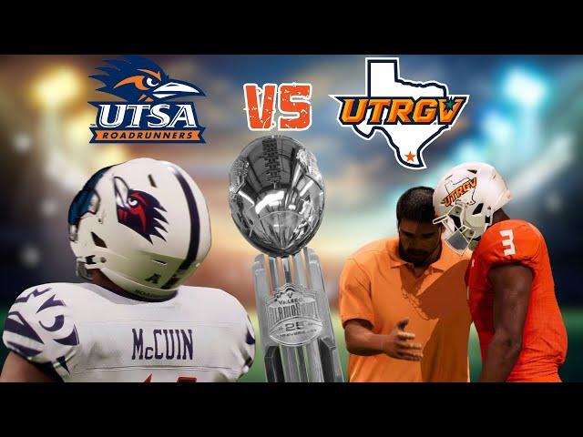 I MADE UTRGV IN COLLEGE FOOTBALL 25 | UTRGV vs UTSA ALAMO BOWL | SIMULATION