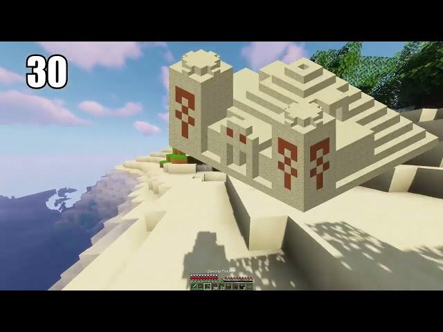 50 EASY Minecraft SURVIVAL TIPS! Ultimate Guide 2021