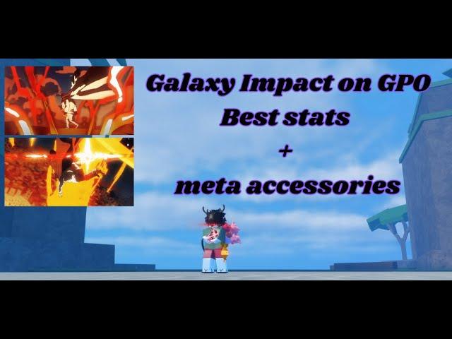 [Gpo] Iron Fist Meta Stats + Meta Accesories