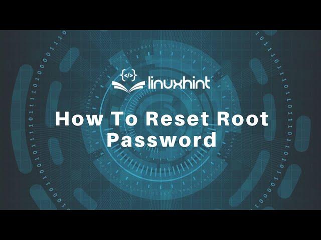 How to reset root password in Linux Mint 19
