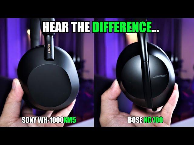 Sony WH-1000XM5 vs Bose NC 700 REVIEW | Bose Still Better? 