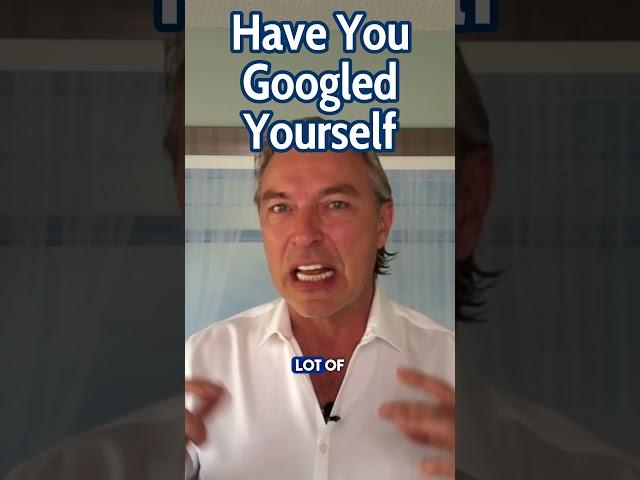 Have You Googled Yourself? | Thomas Heimann