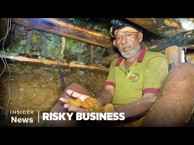 Inside Sri Lanka’s Deadly Underground Mines Filled With Rare Jewels | Risky Business | Insider