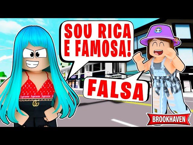 Roblox - A MENINA FALSA DO INSTAGRAM (Brookhaven RP)