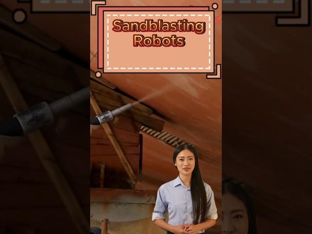 Sandblasting Robots  #techdreamgear #welding #techdreams #techreview #techdreamteam #tech #techno