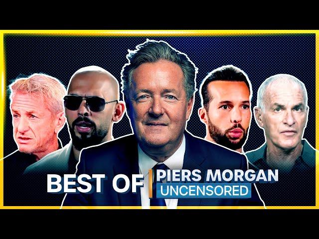 Piers Morgan Takes On Andrew Tate, Sean Penn And Norman Finkelstein