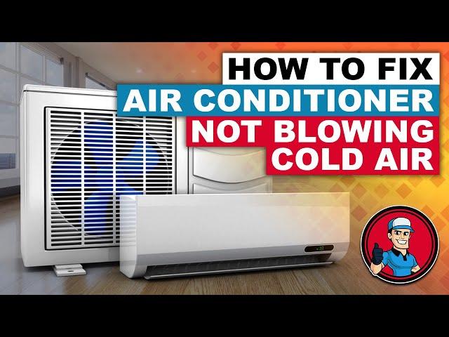 How to Fix Air Conditioner Not Blowing Cold Air | HVAC Training 101