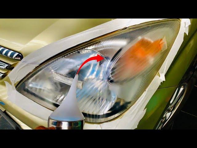 How to Restore Headlamp Headlights with VAPOR Restoration Kit | DIY VAPOR Headlights Restoration