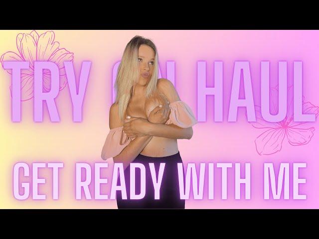 [4K] Transparent Clothing Try-on Haul With Meela | See-through clothes | Get Ready With Me | 2024