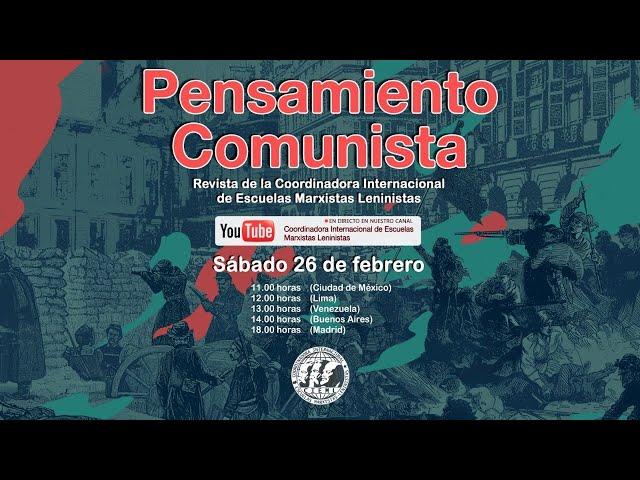 Presentación: PENSAMIENTO COMUNISTA