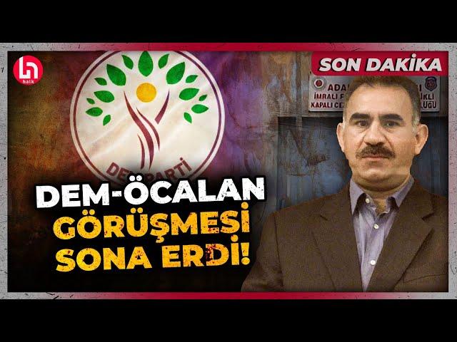 SON DAKİKA! Merakla beklenen DEM Parti-Öcalan görüşmesi sona erdi!