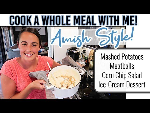 AMISH/MENNONITE STYLE RECIPES | COOK WITH ME | MASHED POTATOES