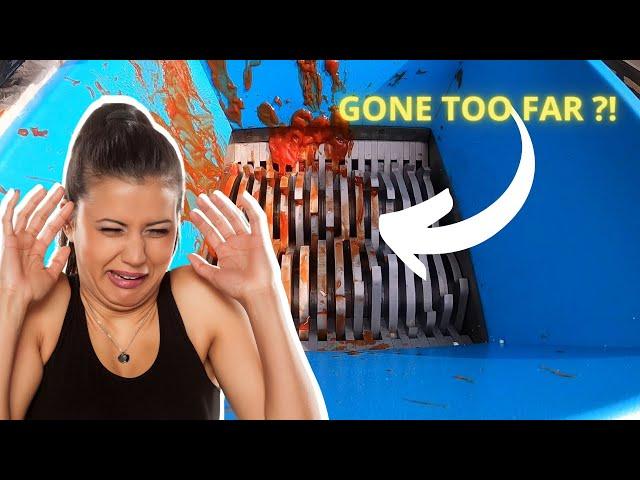 Shredder VS Top Messy And Wet Shredding Stuff Compilation