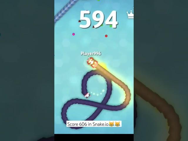 Score 606 Snake.io #996