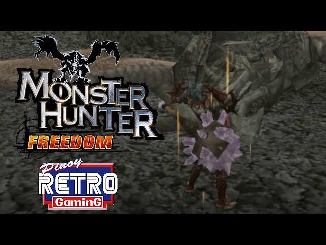 Monster Hunter Freedom (PSP) - (4  Village Quest | Basarios: Unseen Peril)