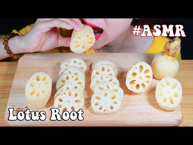 ASMR Lotus Root (EXTREME SATISFYING CRUNCH EATING SOUNDS) No Talking | MISS PHAM ASMR