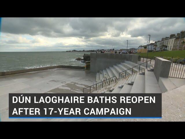 Dún Laoghaire baths reopen after 17-year campaign