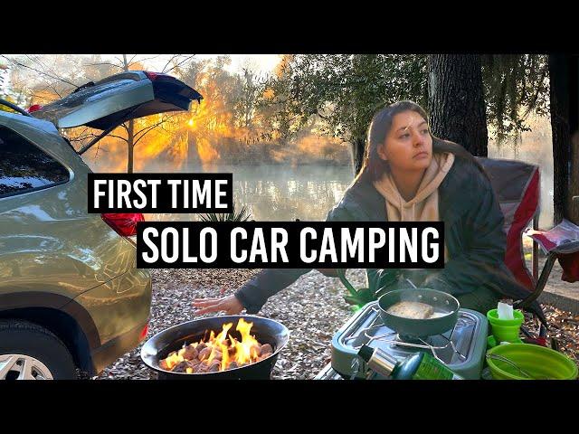 First Time: Solo Car Camping | Subaru Forester