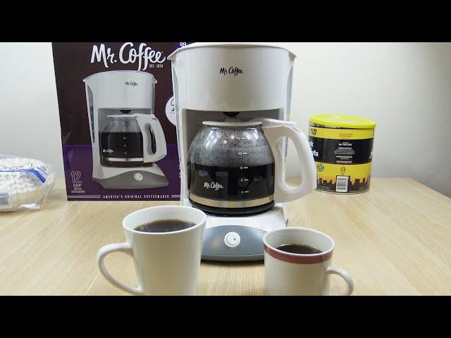 Mr. Coffee 12 Cup Basic Coffee Maker Demo