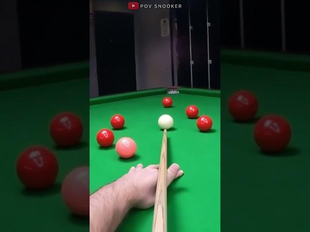 Snooker  Headcam  pov & Table View  Cue Ball Control  asmr  satisfying videos gopro