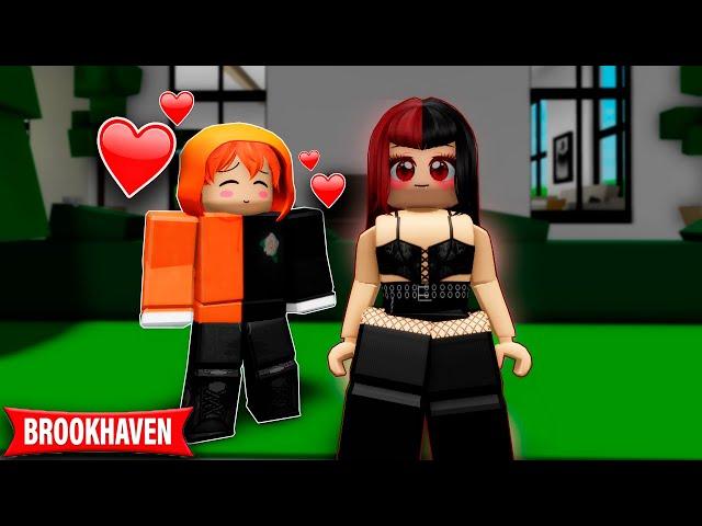 ME ENAMORÉ DE UNA VAMPIRA  BROOKHAVEN MINI PELICULA  ROBLOX