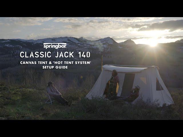 Springbar Classic Jack 140 Review & Hot Tent System Set-Up Guide