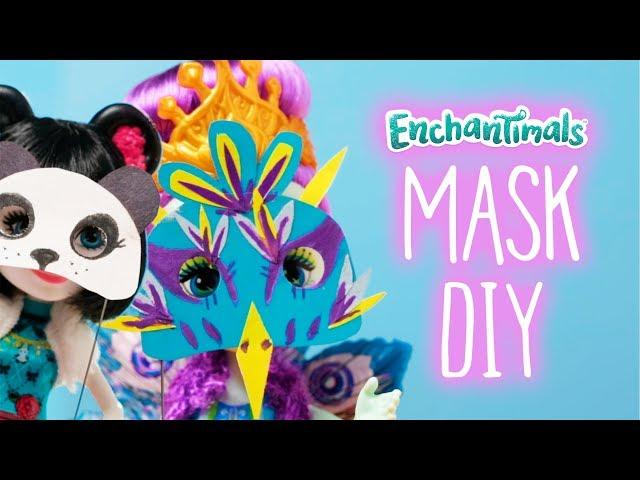 Enchantimals | Enchantimals Halloween Masks - DIY Enchantimals | Stop Motion | Enchantimals Dolls