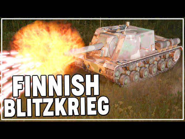 BRAVE FINNISH Troops STORM Forward for a LIGHTING RUSH | Steel Division 2 Finnish Front DLC