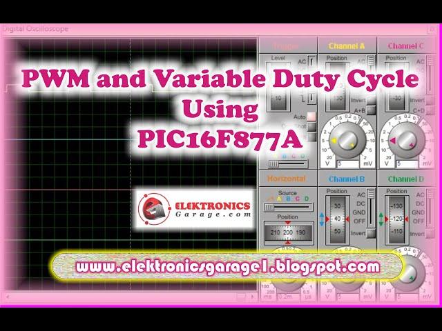 PWM Method to varies Duty cycle using PIC Controller