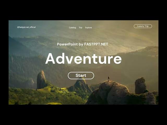 [Keynote Template Instruction] Adventure Premium Animated PowerPoint Template