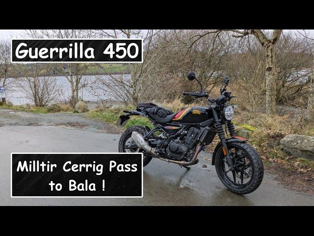 Royal Enfield Guerrilla 450 | Milltir Cerrig Pass |