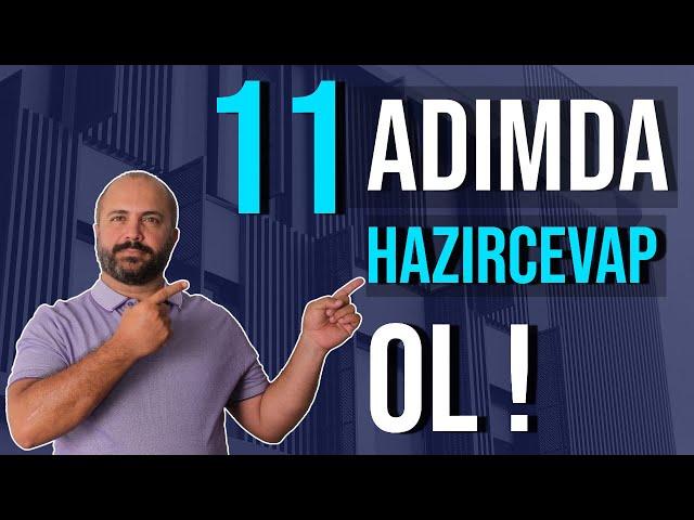 HAZIRCEVAP OLMANIN 11 YÖNTEMİ ve TAKTİĞİ - Kişisel Gelişim Videoları