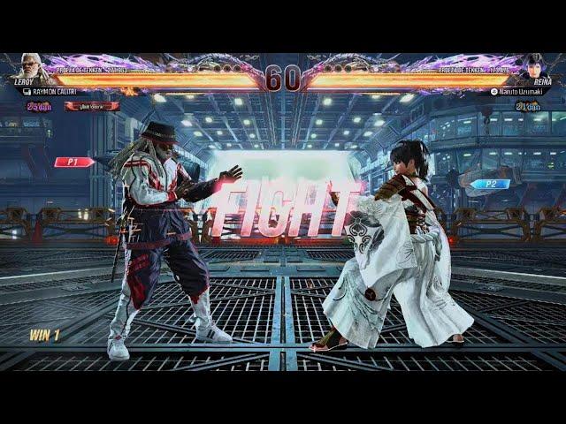 TEKKEN 8 - Raymon Calitri (Leroy) Vs Lucky Man (Reina) - Player Matches