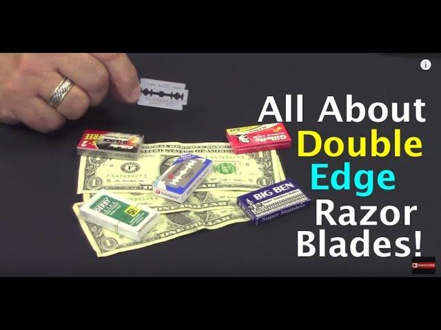 Learn All About Double Edge Razor Blades@geofatboy