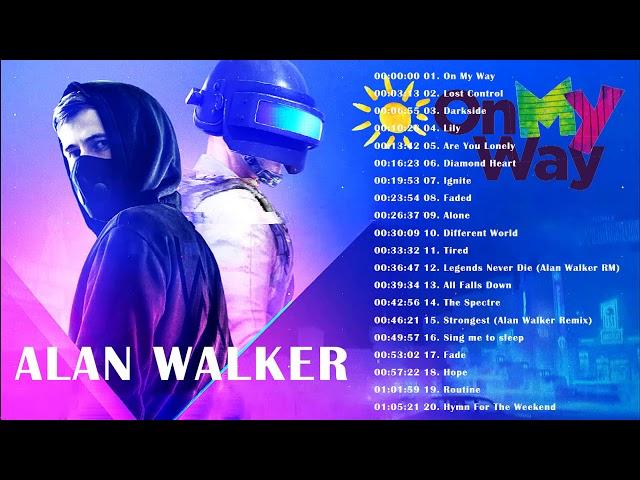 Top 20 Alan Walker 2019  Best Alan Walker Songs 2019  Music For PUBG MOBILE