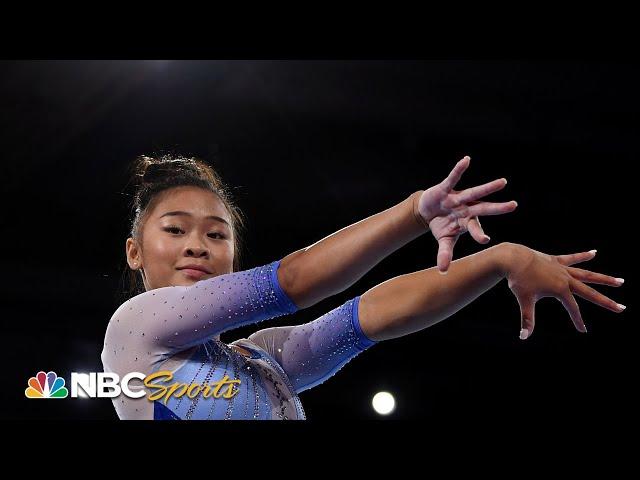 Suni Lee excels at world championship apparatus qualification | NBC Sports