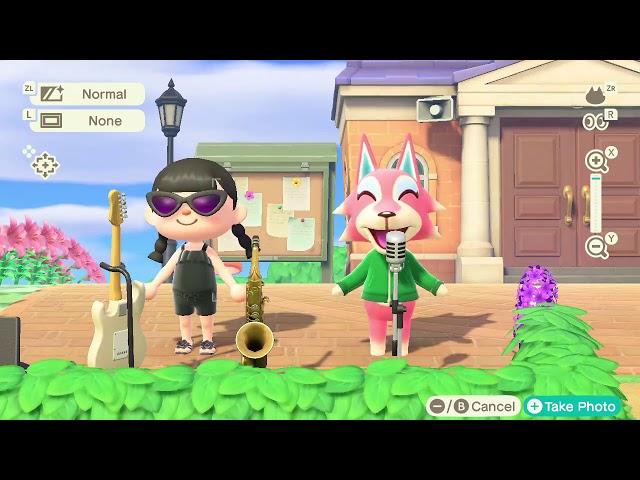 Animal Crossing New Horizons - Freya singing K.K. Parade
