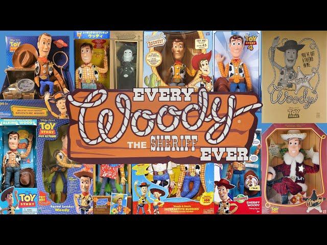 Every WOODY Doll Ever (from the most important companies)