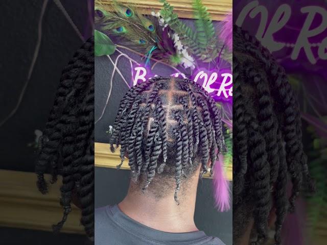 Two Strand Twist| By : @Beautyofroyalty #hair#beauty#menhair#mentwist#lasvegas#lasvegastwist