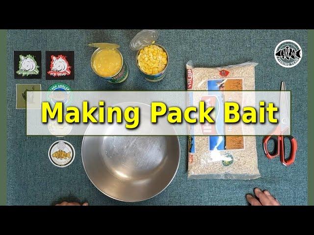 How to make simple Pack Bait for Carp Fishing