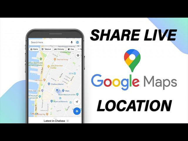 How To Share LIVE Location On Google Maps (Android & iOS)